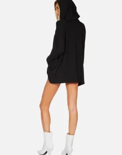 Lauren Moshi Foil Dripping Star Oversized Pullover Hoodie | Wilma By *Women Hoodies