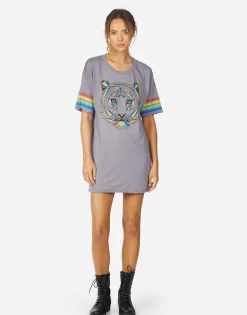 Lauren Moshi Geneva Geo Tiger*Women Dresses