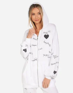 Lauren Moshi Georgina Happy Thoughts*Women Hoodies