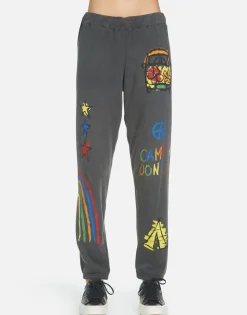 Lauren Moshi Gia Camp Hair Don'T Care*Women Long Sweatpants