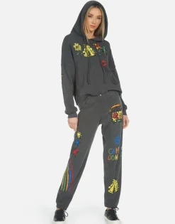 Lauren Moshi Gia Camp Hair Don'T Care*Women Long Sweatpants