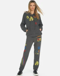 Lauren Moshi Gia Camp Hair Don'T Care*Women Long Sweatpants