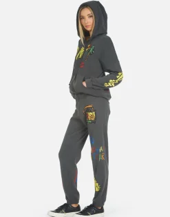 Lauren Moshi Gia Camp Hair Don'T Care*Women Long Sweatpants