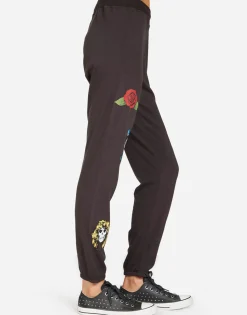 Lauren Moshi Gia Guns N' Roses*Women Long Sweatpants