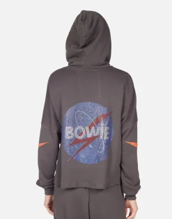Lauren Moshi Giselle Crystal Bowie Space*Women Hoodies
