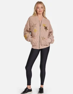 Lauren Moshi Gold Crystal Multi Stars Jacket In | Arlette By *Women Long Sleeve