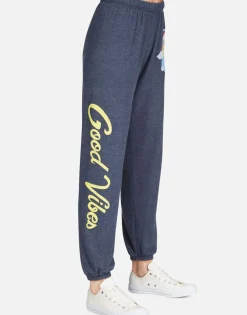 Lauren Moshi Good Vibes Happy Hamsa Long Sweatpant | Tanzy By *Women Long Sweatpants