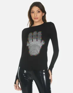 Lauren Moshi Hamsa Elements L/S Fitted Thermal | Mckinley By *Women Long Sleeve