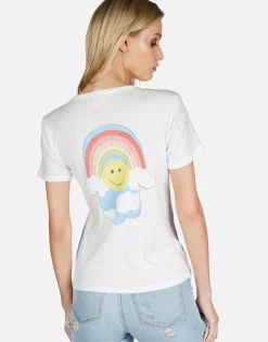 Lauren Moshi Happy Cloud Hamsa S/S Vintage Tee | Croft By *Women Short Sleeve