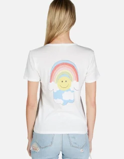 Lauren Moshi Happy Cloud Hamsa S/S Vintage Tee | Croft By *Women Short Sleeve