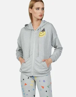 Lauren Moshi Happy Party Zip Up Hoodie | Avalyn By *Women Hoodies