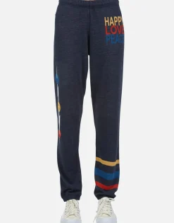 Lauren Moshi Happy Peace Love Sweatpant | Brynn By *Women Long Sweatpants