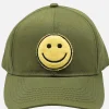 Lauren Moshi Happyface Patch Canvas Hat | Bay By * Hats