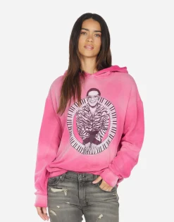 Lauren Moshi Harmony Elton John Piano*Women Hoodies