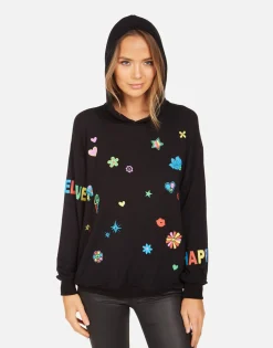 Lauren Moshi Harmony Floral Dove Elements*Women Hoodies