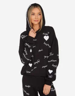 Lauren Moshi Harmony Happy Thoughts*Women Hoodies