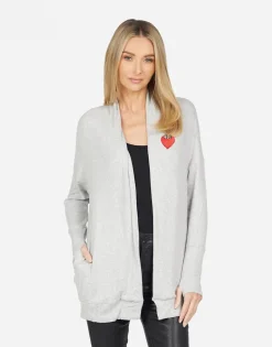 Lauren Moshi Heartface Cardigan Wrap In | Aragon X By *Women Long Sleeve