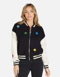 Lauren Moshi Hello Moshi Jacket In Black/ Bone | Taissa By *Women Jackets