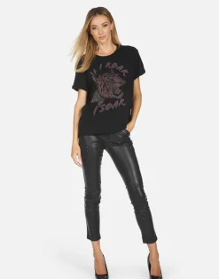 Lauren Moshi If I Roar Tiger Vintage Tee | Edda X By *Women Short Sleeve