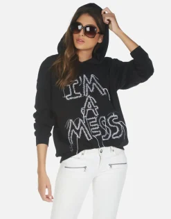 Lauren Moshi I'M A Mess Classic Pullover Hoodie | Harmony By *Women Hoodies