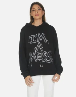 Lauren Moshi I'M A Mess Classic Pullover Hoodie | Harmony By *Women Hoodies
