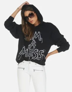 Lauren Moshi I'M A Mess Classic Pullover Hoodie | Harmony By *Women Hoodies