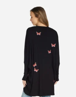 Lauren Moshi Irina Butterfly Wings*Women Long Sleeve