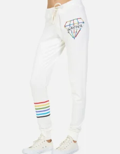Lauren Moshi Jess Bone Diamond*Women Long Sweatpants