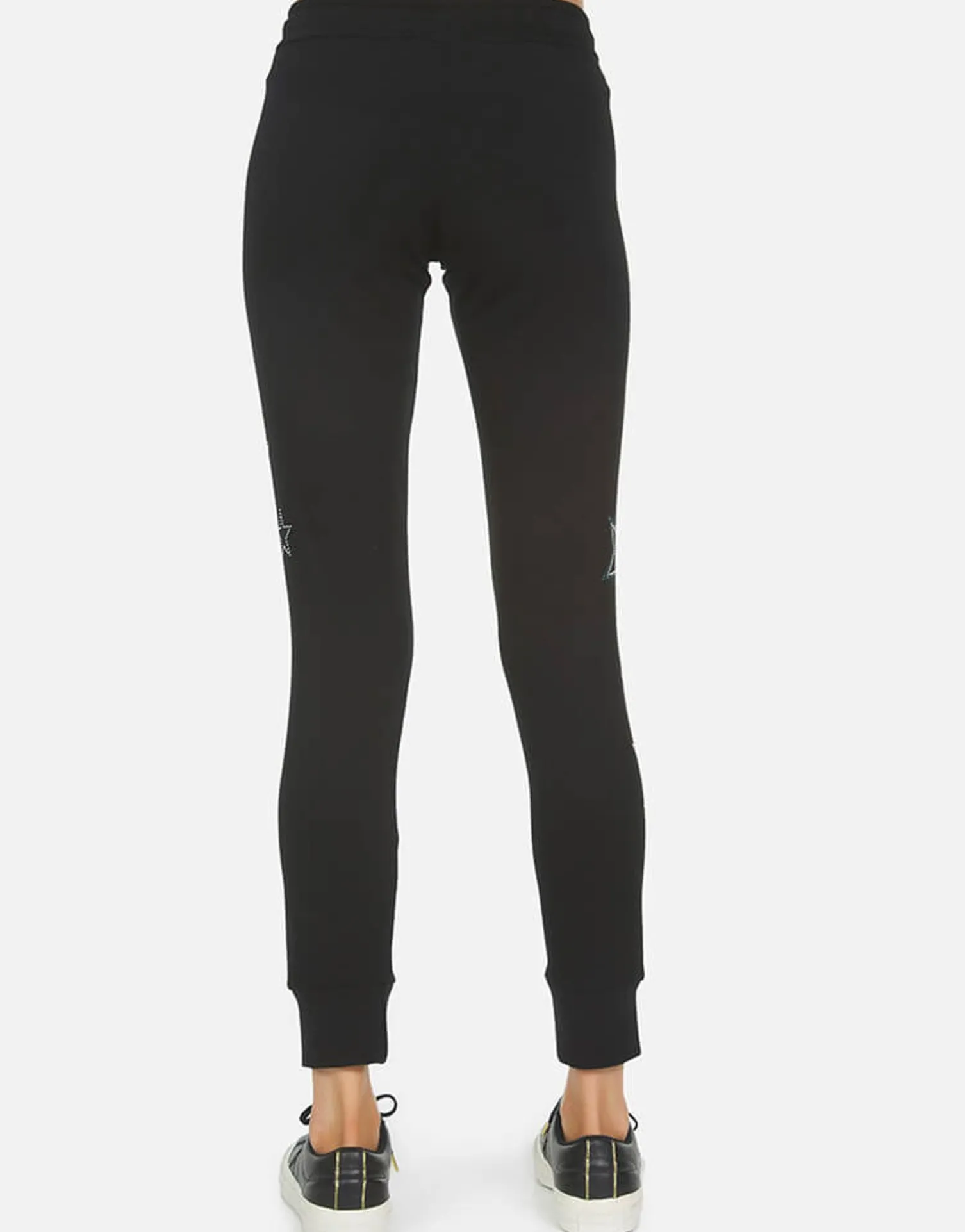 Lauren Moshi Jess Crystal Stars Pants Made In Los Angeles California Usa*Women Long Sweatpants