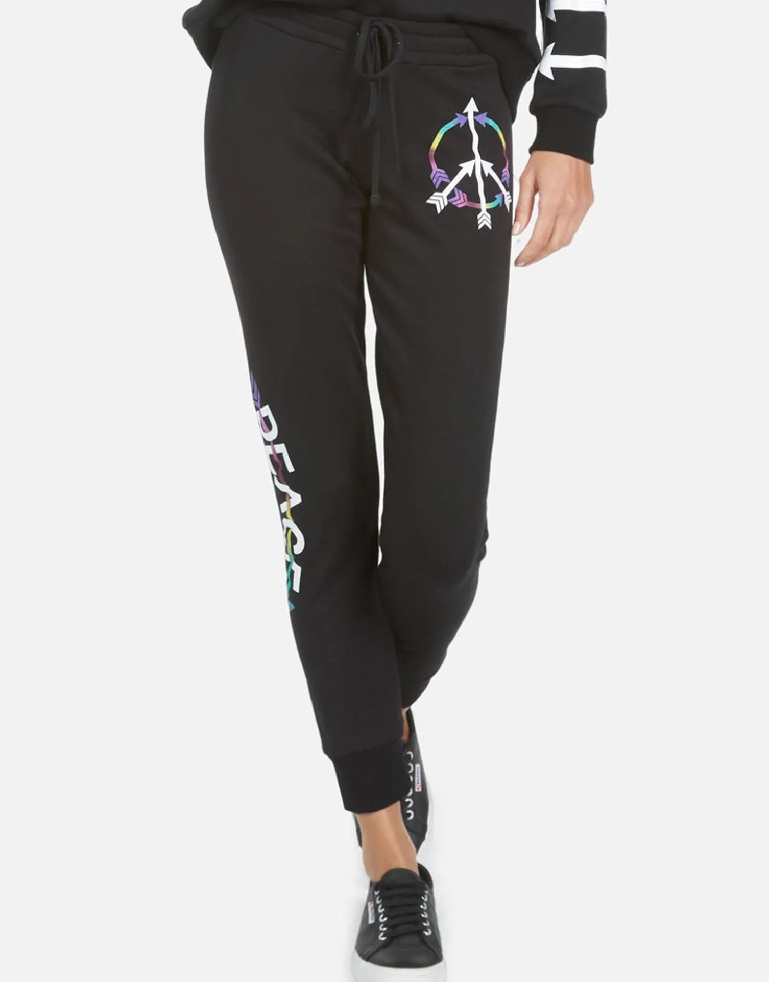 Lauren Moshi Jess Peace Arrow*Women Long Sweatpants