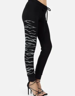 Lauren Moshi Jessica Zebra Lip*Women Long Sweatpants