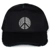 Lauren Moshi Jilly Crystal Peace* Hats