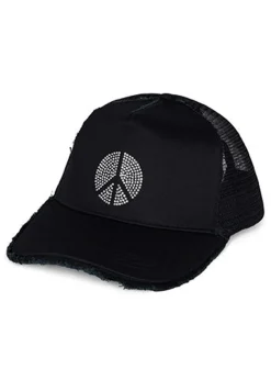 Lauren Moshi Jilly Crystal Peace* Hats