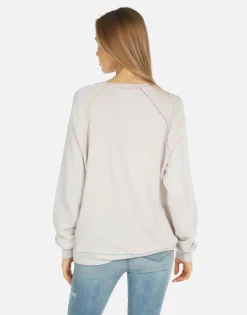 Lauren Moshi Jocelyn Love Peace Happiness*Women Long Sleeve