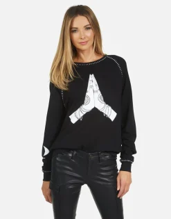 Lauren Moshi Jocelyn Prayer Hands*Women Long Sleeve