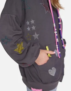 Lauren Moshi Kaliyah X Star Skull*Women Hoodies