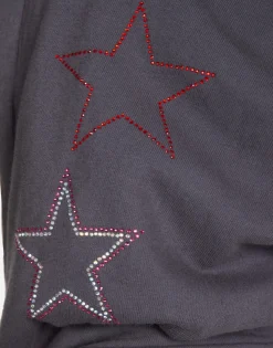 Lauren Moshi Kaliyah X Star Skull*Women Hoodies