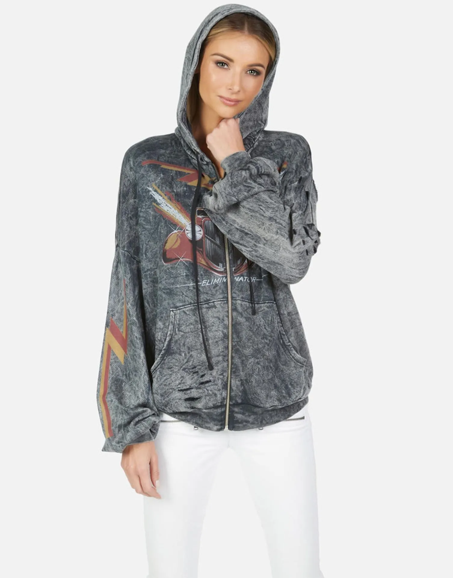 Lauren Moshi Kaliyah Zz Top Eliminator*Women Hoodies