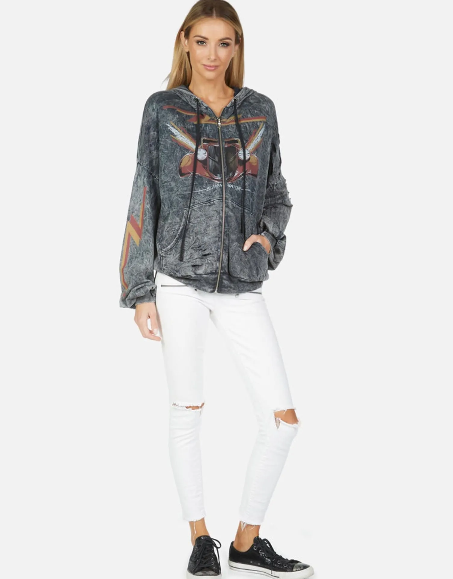 Lauren Moshi Kaliyah Zz Top Eliminator*Women Hoodies