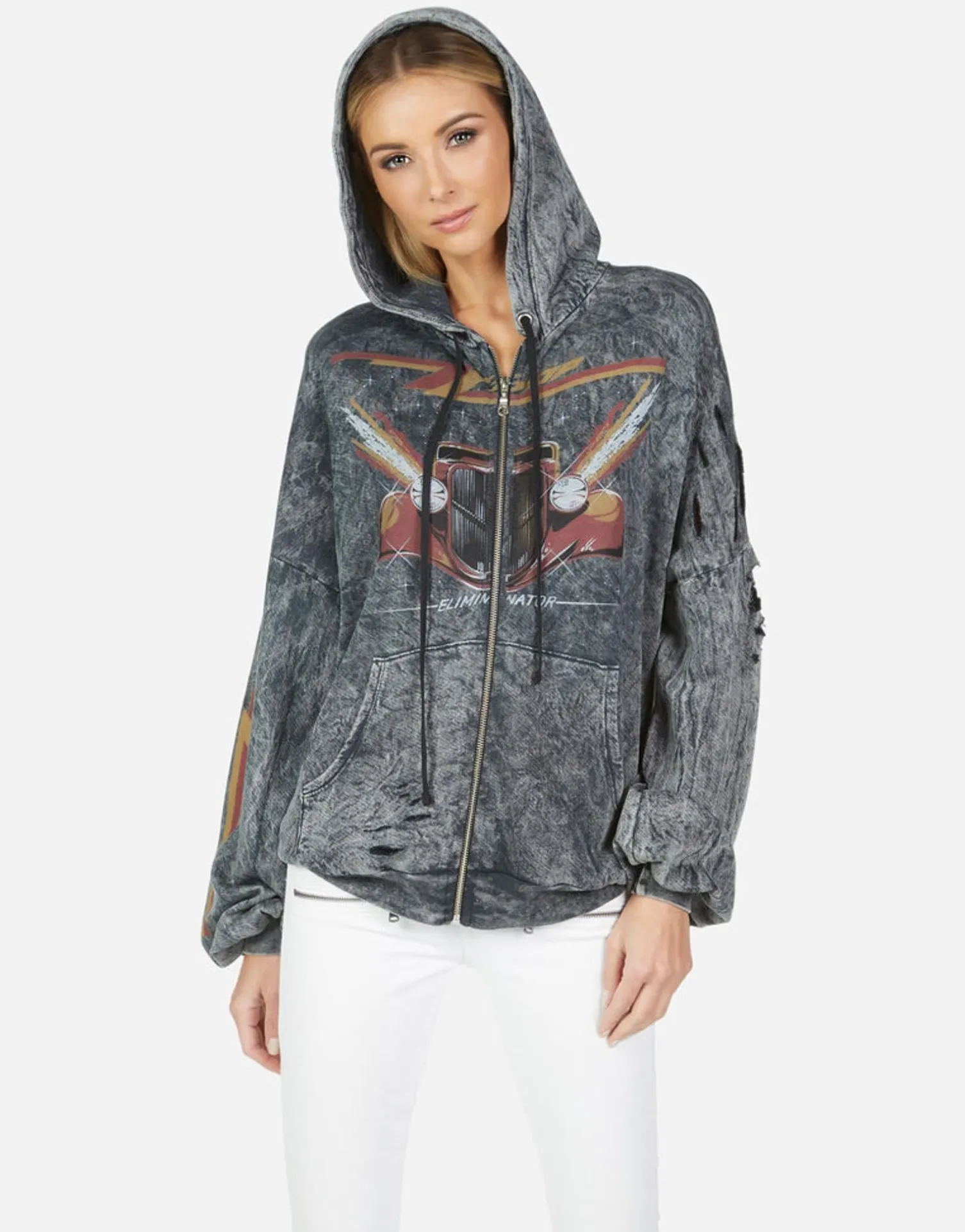 Lauren Moshi Kaliyah Zz Top Eliminator*Women Hoodies