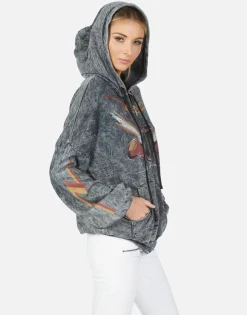 Lauren Moshi Kaliyah Zz Top Eliminator*Women Hoodies