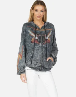 Lauren Moshi Kaliyah Zz Top Eliminator*Women Hoodies