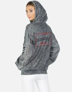 Lauren Moshi Kaliyah Zz Top Eliminator*Women Hoodies