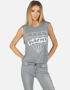 Lauren Moshi Kel Bone Diamond*Women Tanks
