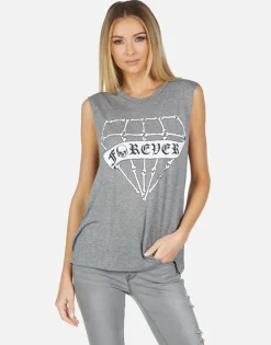 Lauren Moshi Kel Bone Diamond*Women Tanks
