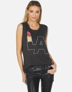 Lauren Moshi Kel La Lipstick*Women Tanks