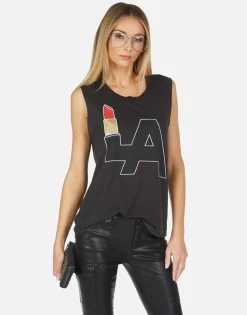 Lauren Moshi Kel La Lipstick*Women Tanks