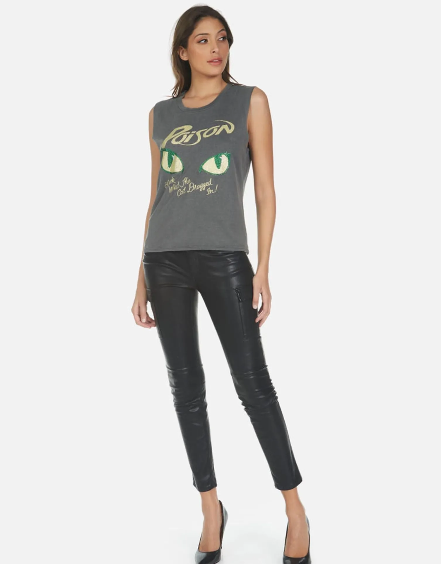 Lauren Moshi Kel X Crystal Poison*Women Tanks