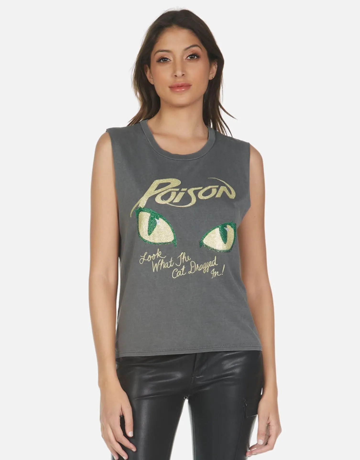 Lauren Moshi Kel X Crystal Poison*Women Tanks