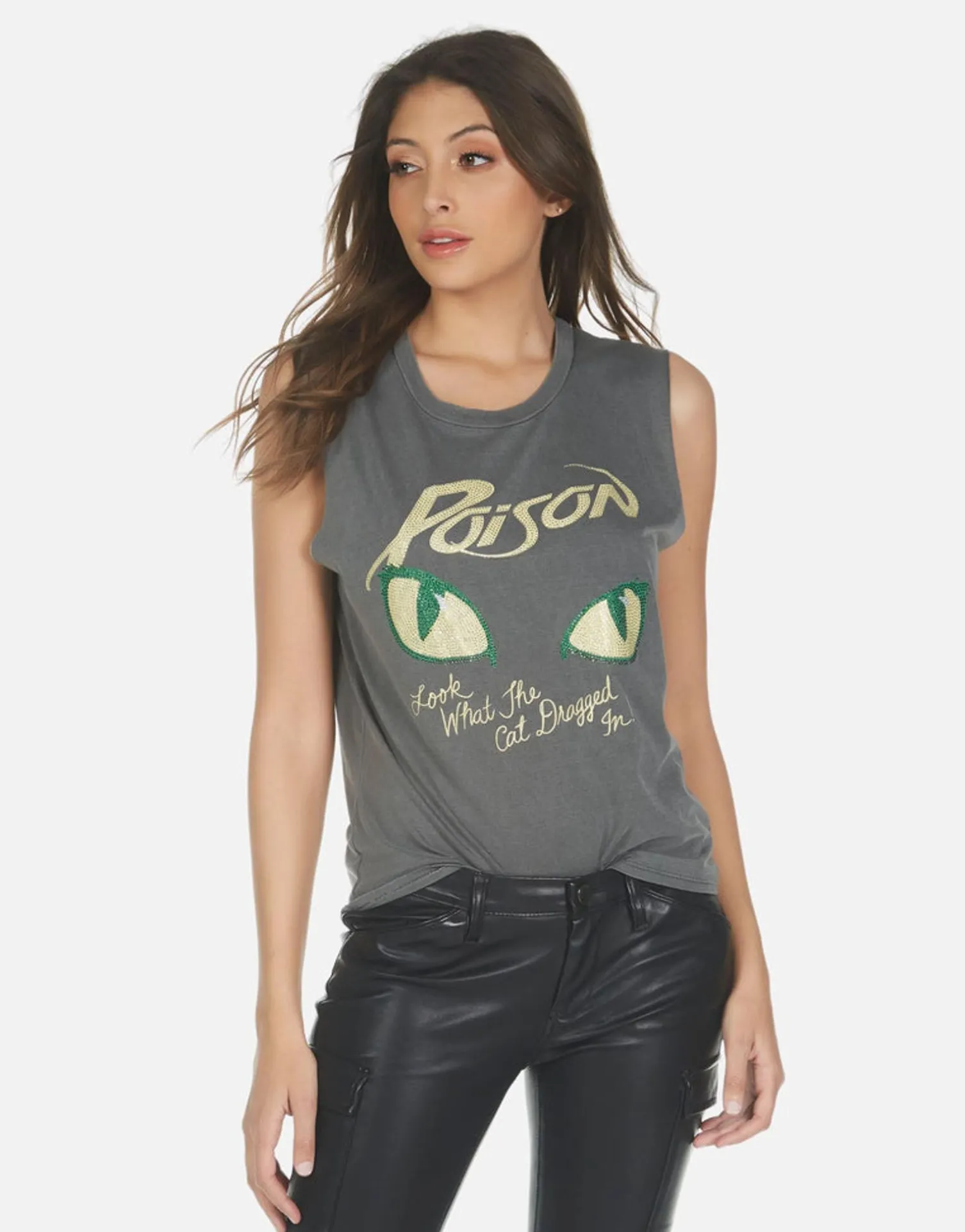 Lauren Moshi Kel X Crystal Poison*Women Tanks